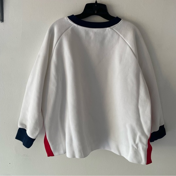 Tuckernuck Tnuck Sport Americana Maggie Pullover Sweatshirt 37666 - Picture 3 of 9